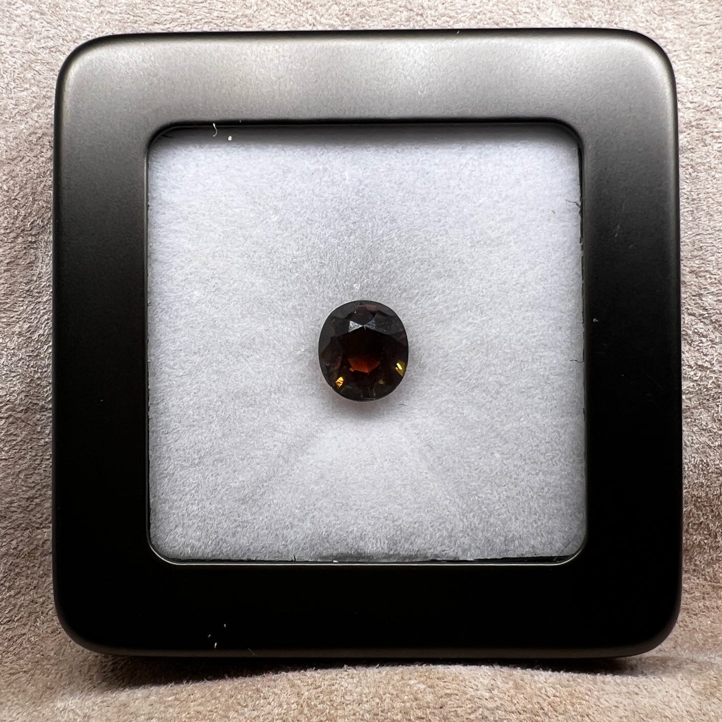 「深朽葉」非加熱バイカラートルマリン/3.43ct/オーバル/アフリカ