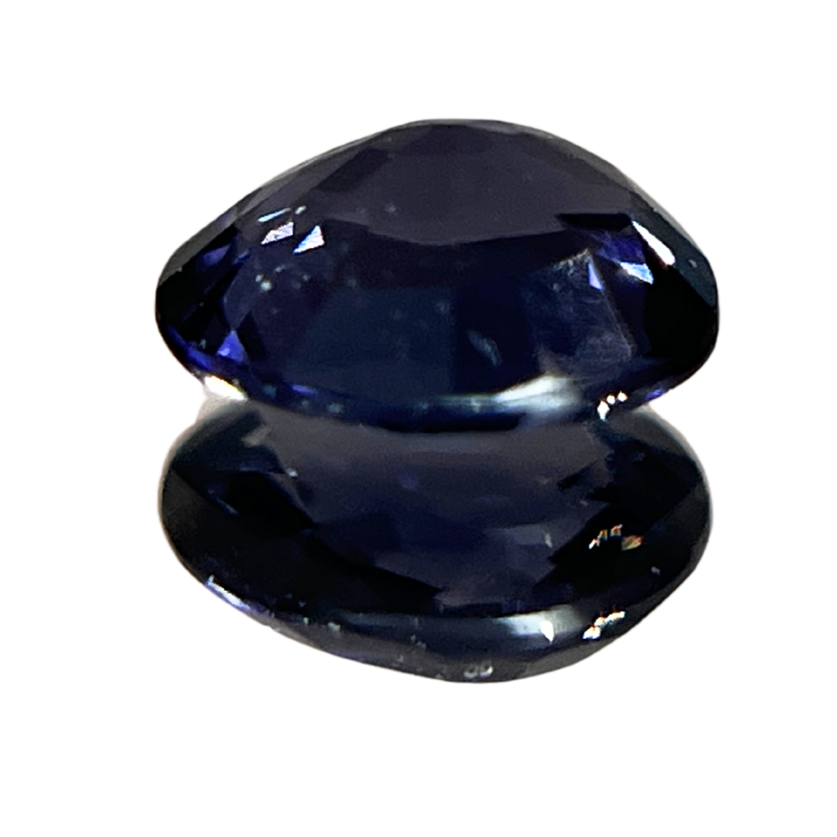 「Midnight Spark」パープリッシュネイビースピネル/0.58ct/オーバル/ミャンマー