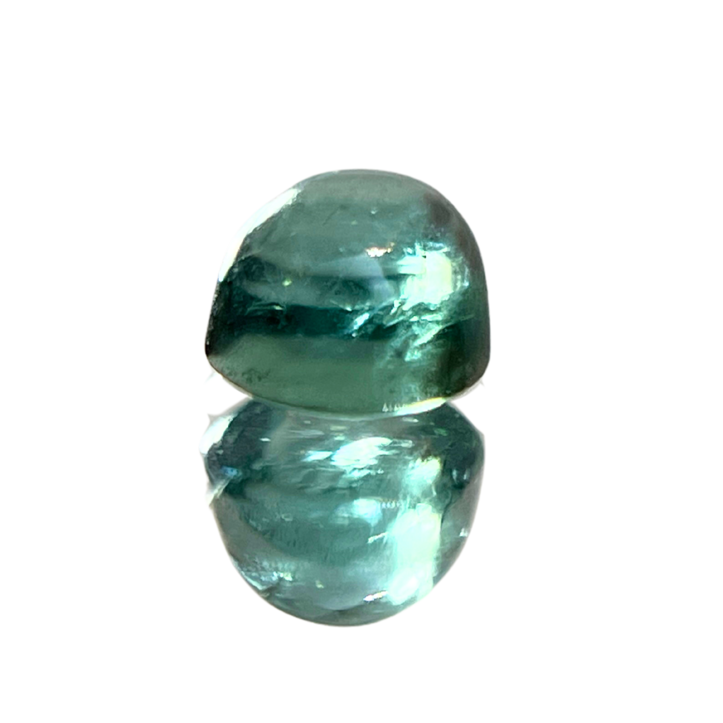 「翠滴」ミントトルマリン/0.41ct/ラウンドカボション