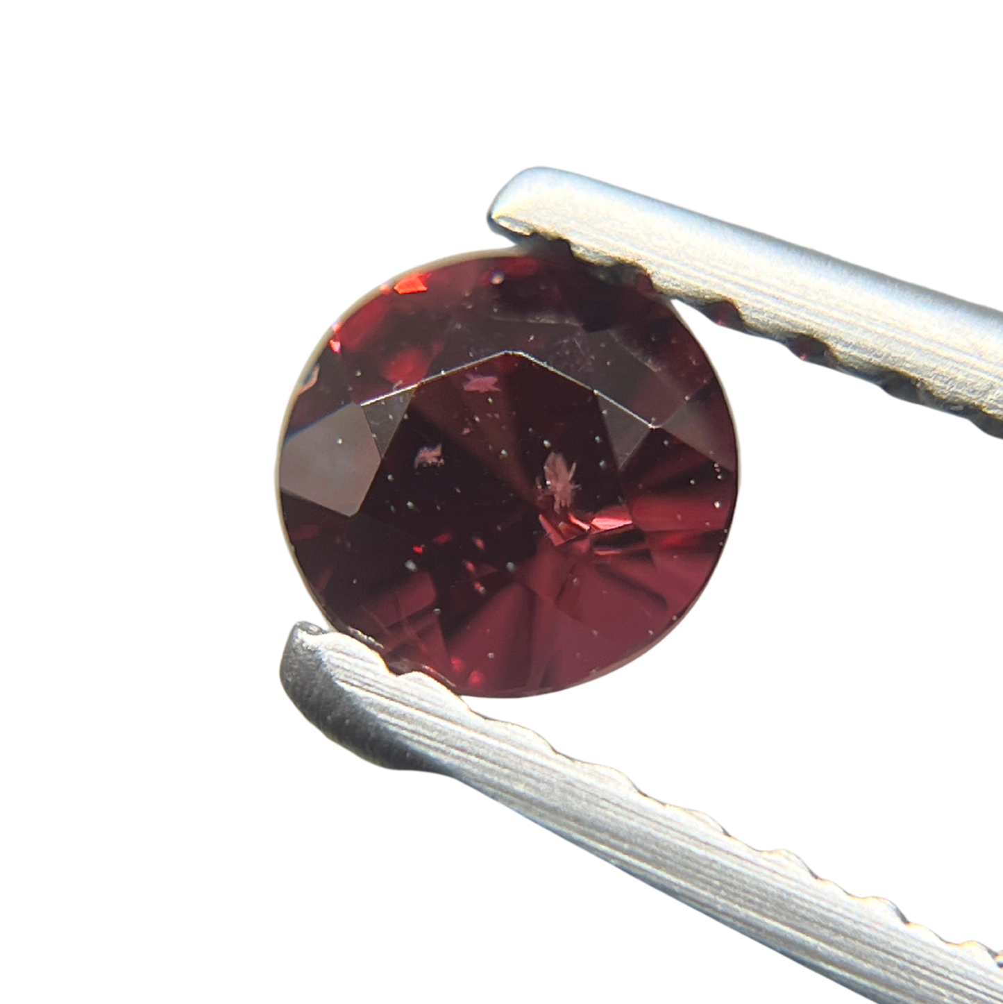 「帝緋色」レッドスピネル/0.32ct/ラウンド/ミャンマー産