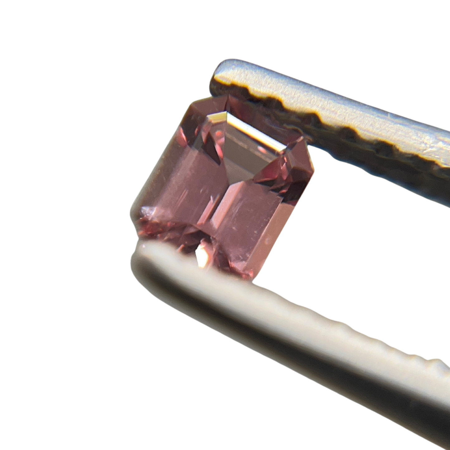 「Parfume Ⅱ」非加熱パパラチアサファイア/ 0.23ct/オクタゴン/マダガスカル