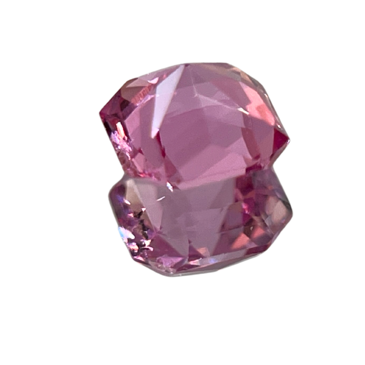 「澄桜」非加熱ピンクサファイア/0.55ct/ラディアント/マダガスカル産