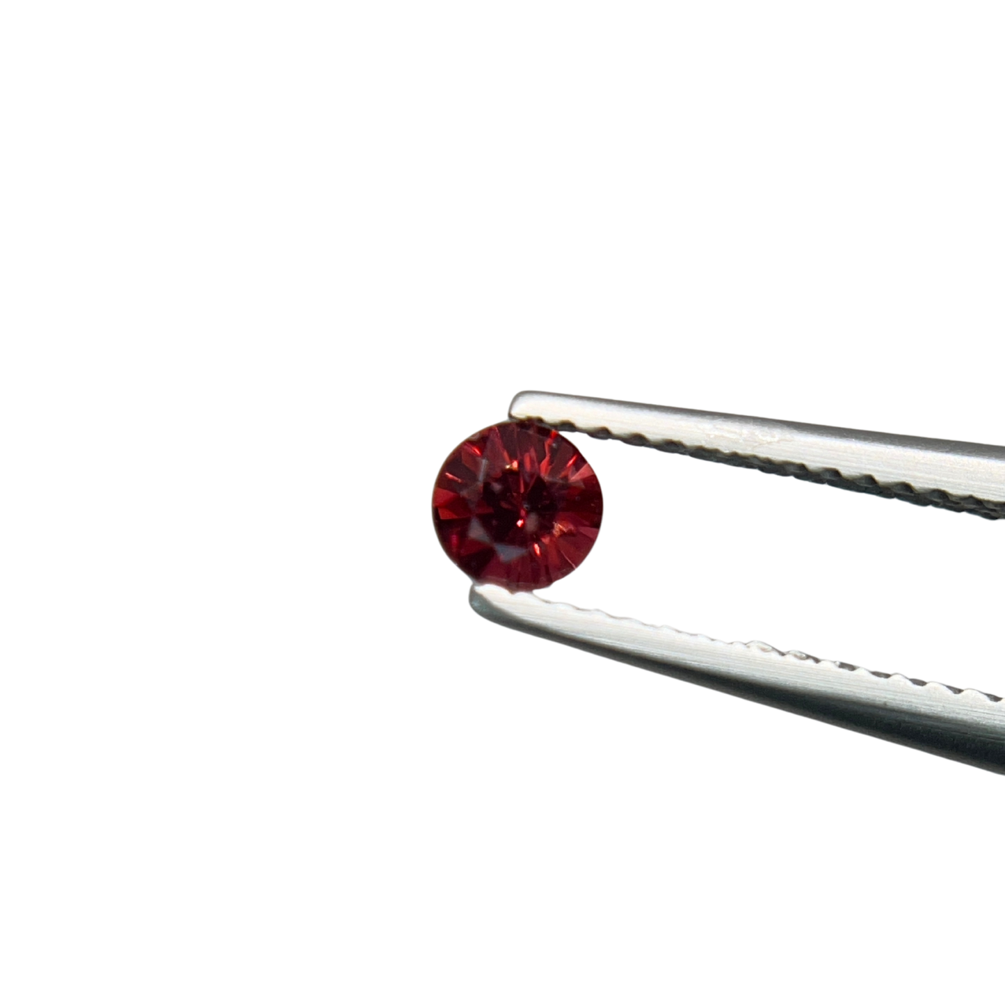 「帝緋色」レッドスピネル/0.32ct/ラウンド/ミャンマー産