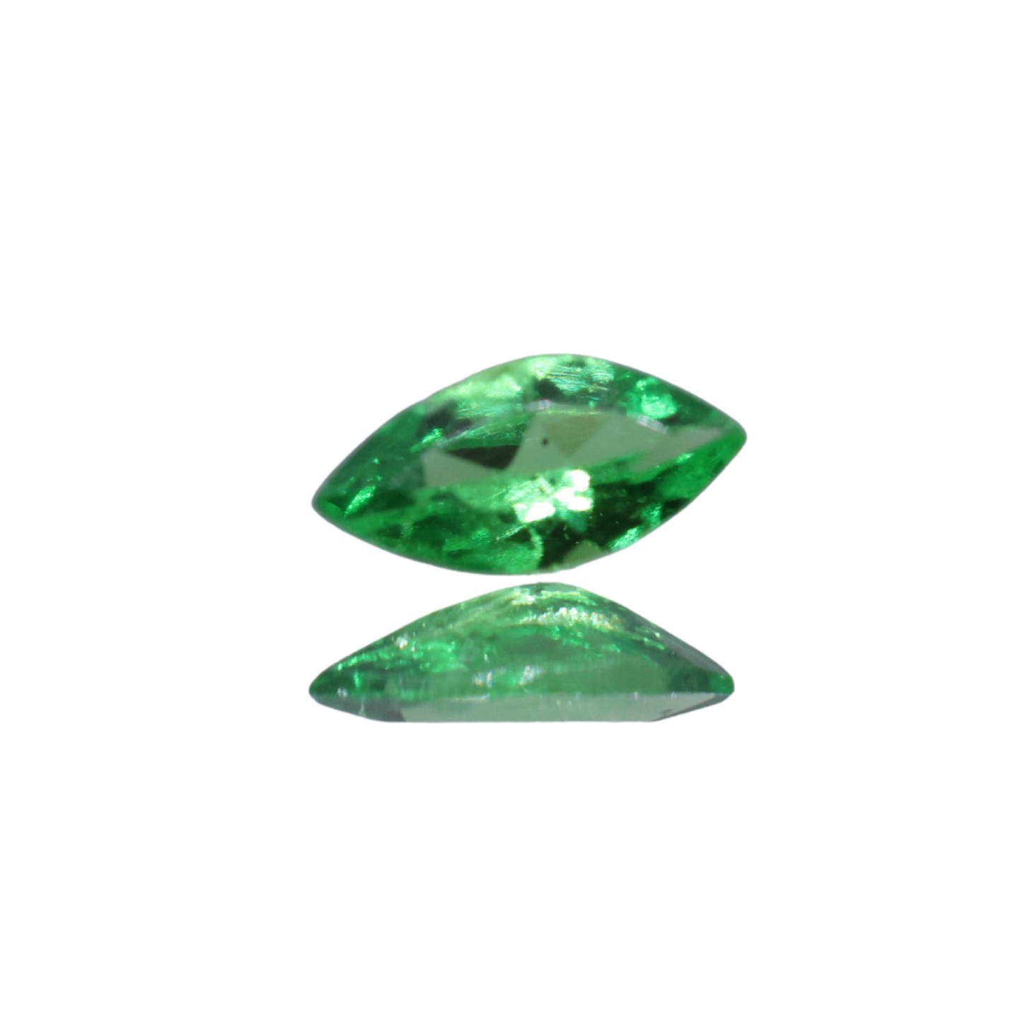 「常葉I」グリーンガーネット(ツァボライト)/0.125ct/マーキス/アフリカ