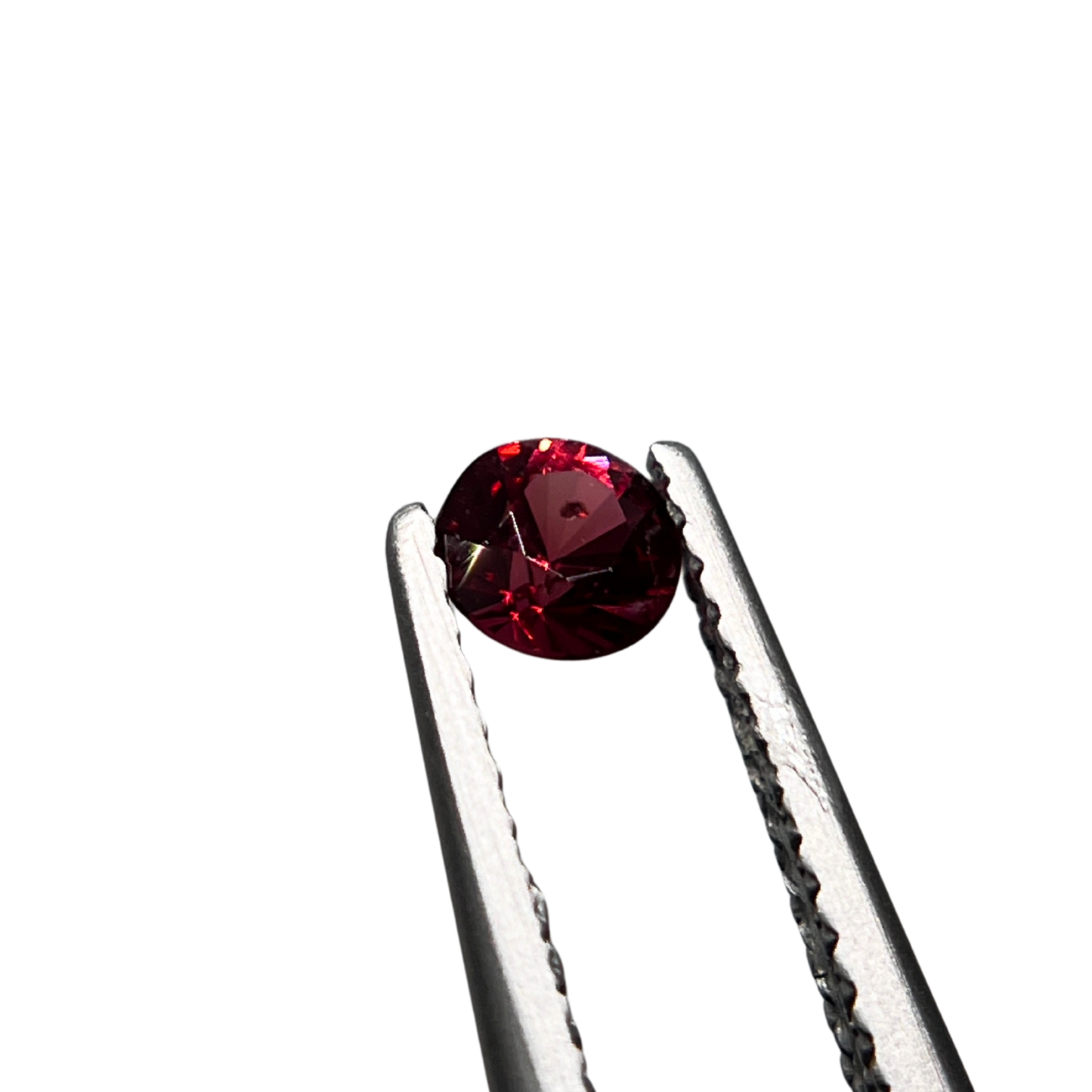「帝緋色」レッドスピネル/0.32ct/ラウンド/ミャンマー産