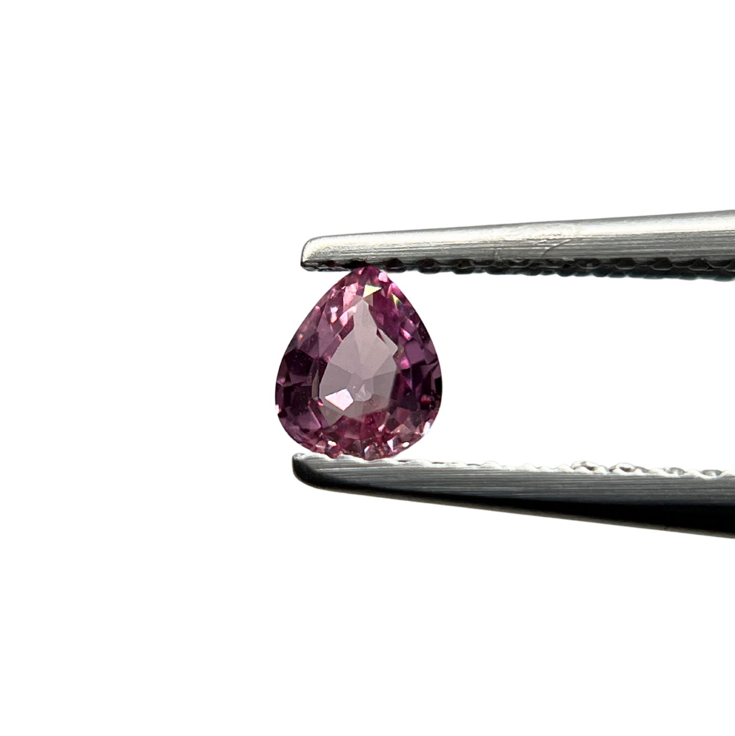 「ひとひら」非加熱ピンクサファイア/ 0.37ct/ペアシェイプ/マダガスカル