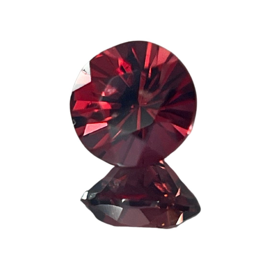 「帝緋色」レッドスピネル/0.32ct/ラウンド/ミャンマー産