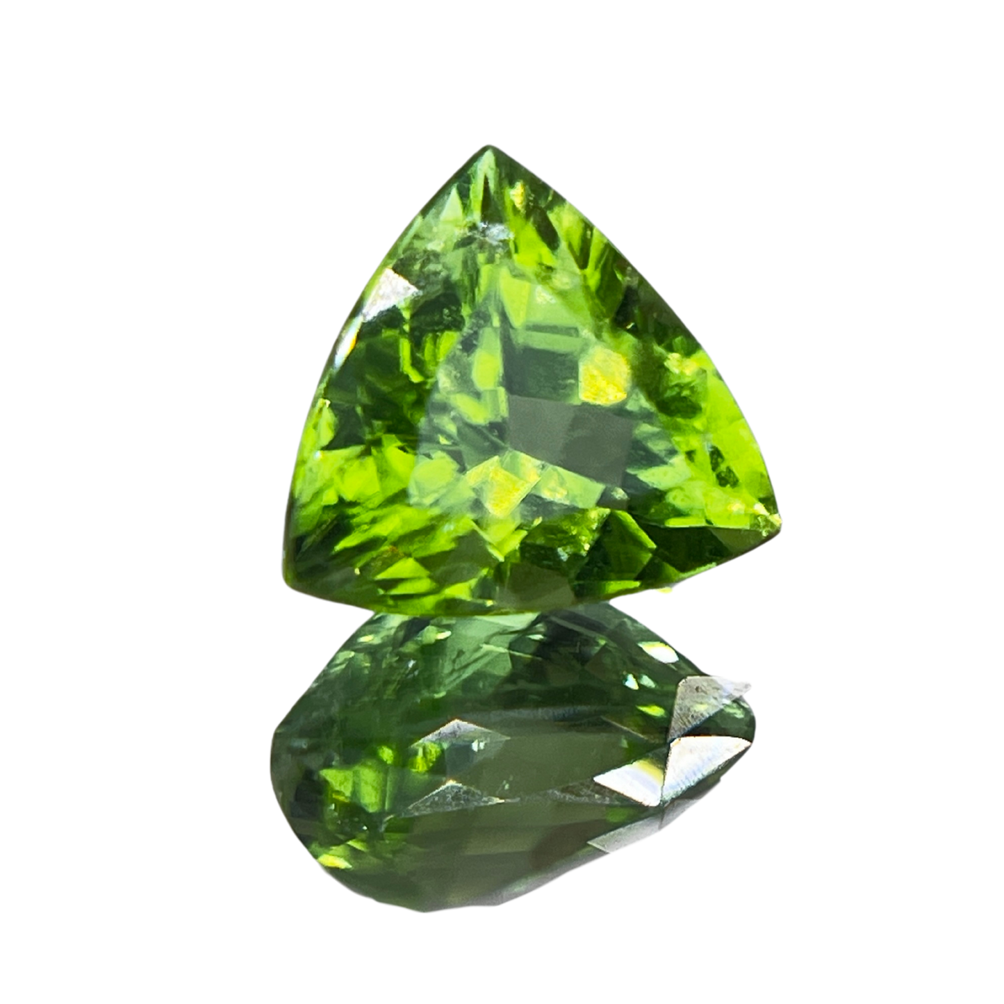 「閃光の角」含銅グリーントルマリン/1.64ct/トリリアント/モザンビーク