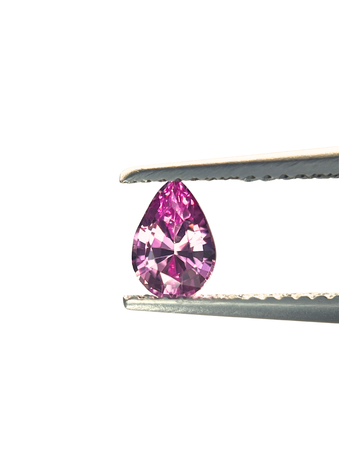 「Gerbera Flame」ピンクサファイア/ 0.70ct/ペアシェイプ/マダガスカル