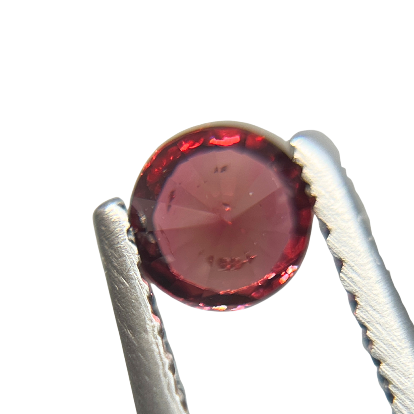 「帝緋色」レッドスピネル/0.32ct/ラウンド/ミャンマー産