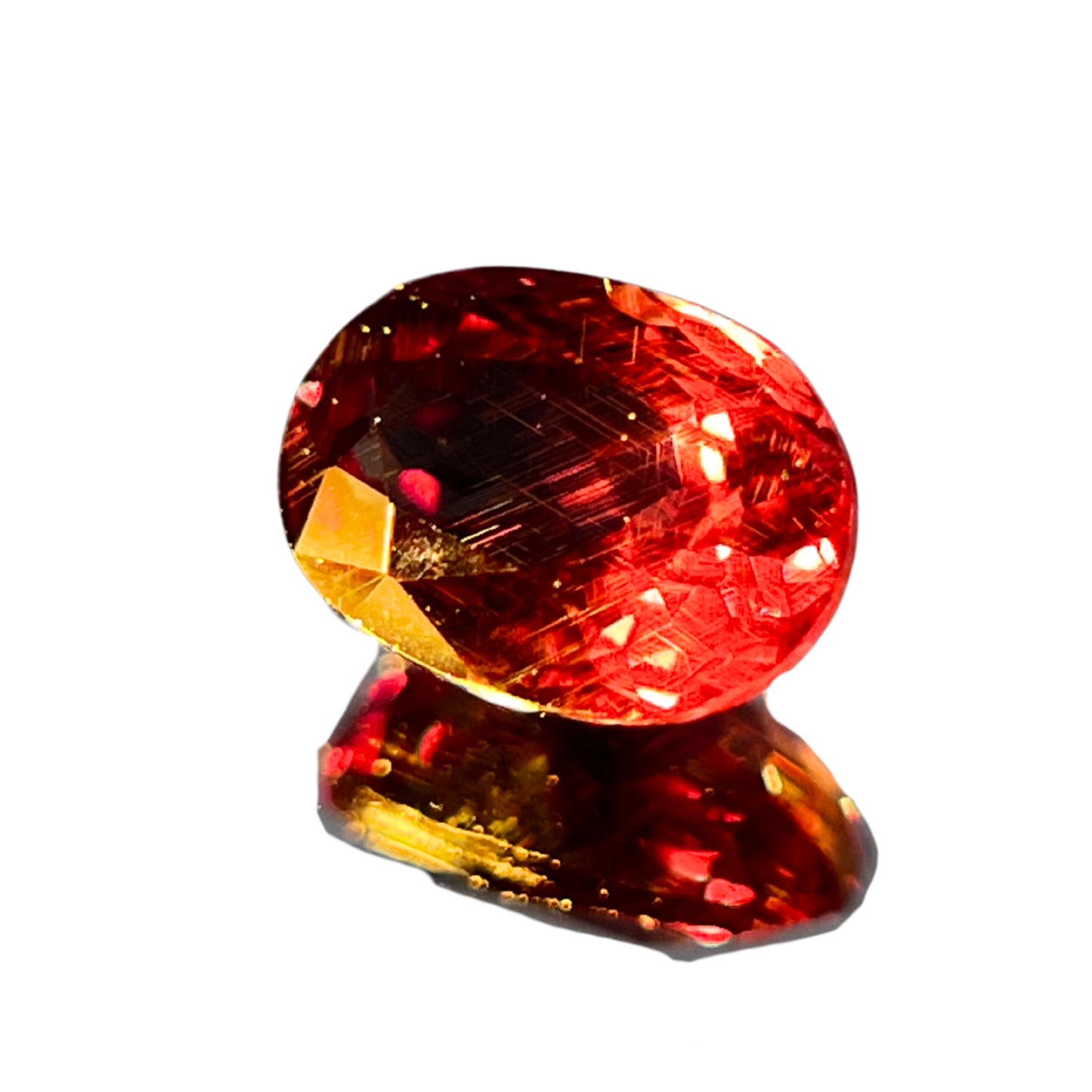 「光の記憶」カラーチェンジガーネット/1.01ct/オーバル/タンザニア産