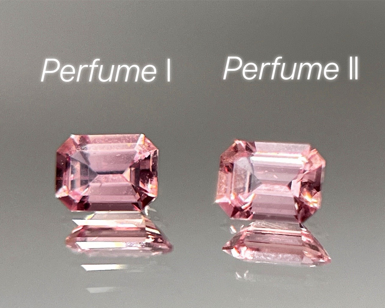 「Parfume Ⅱ」非加熱パパラチアサファイア/ 0.23ct/オクタゴン/マダガスカル