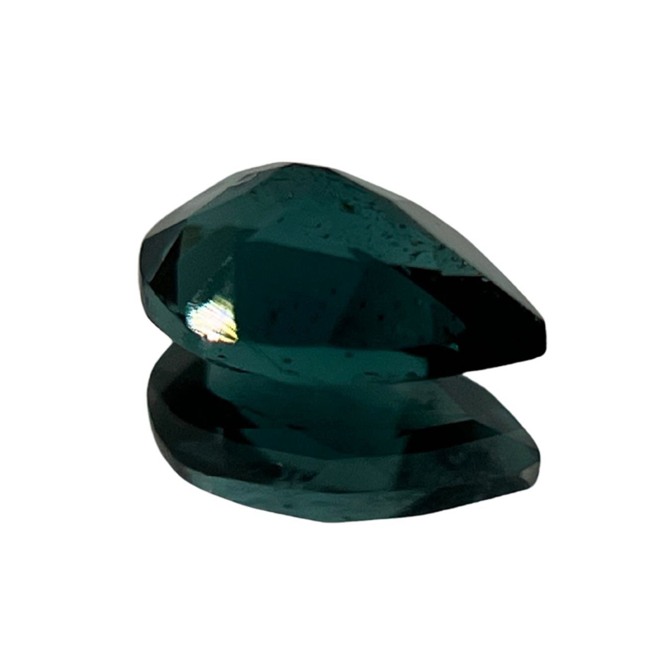 「森閑の湖」グリーントルマリン/0.39ct/ペアシェイプ