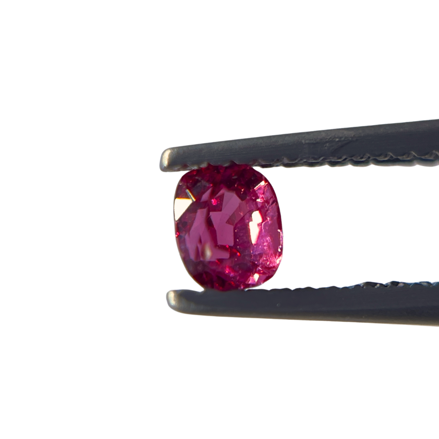 「薔薇甘露」濃ピンクスピネル/0.46ct/クッション/ミャンマー産