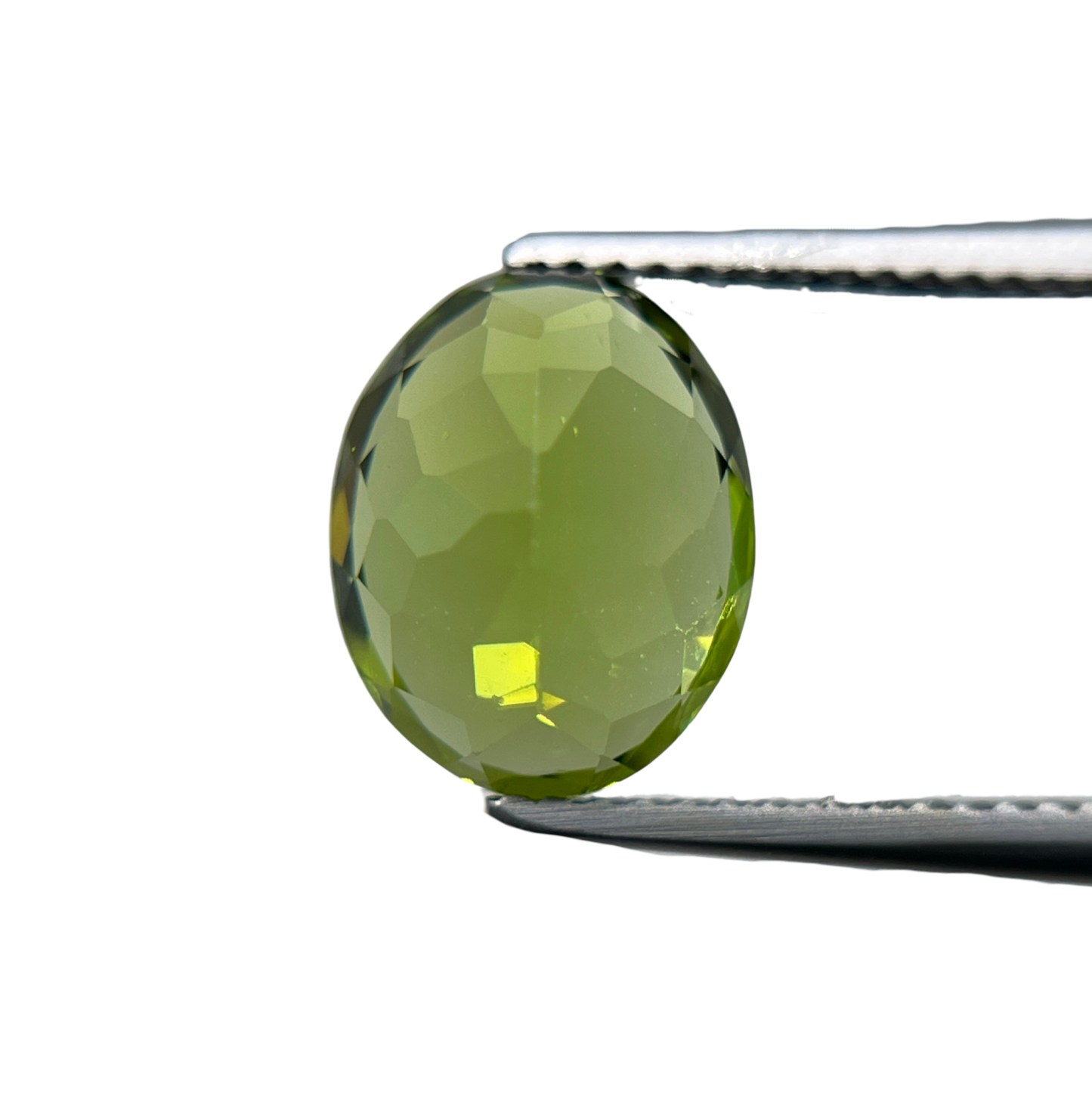 「橄欖粒」ペリドット/3.77ct/オーバル/パキスタン産