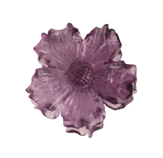 「Art Nouveau purple」アメシスト/23.7ct/フワラーカービング