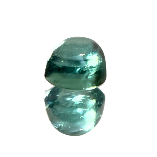 「翠滴」ミントトルマリン/0.41ct/ラウンドカボション