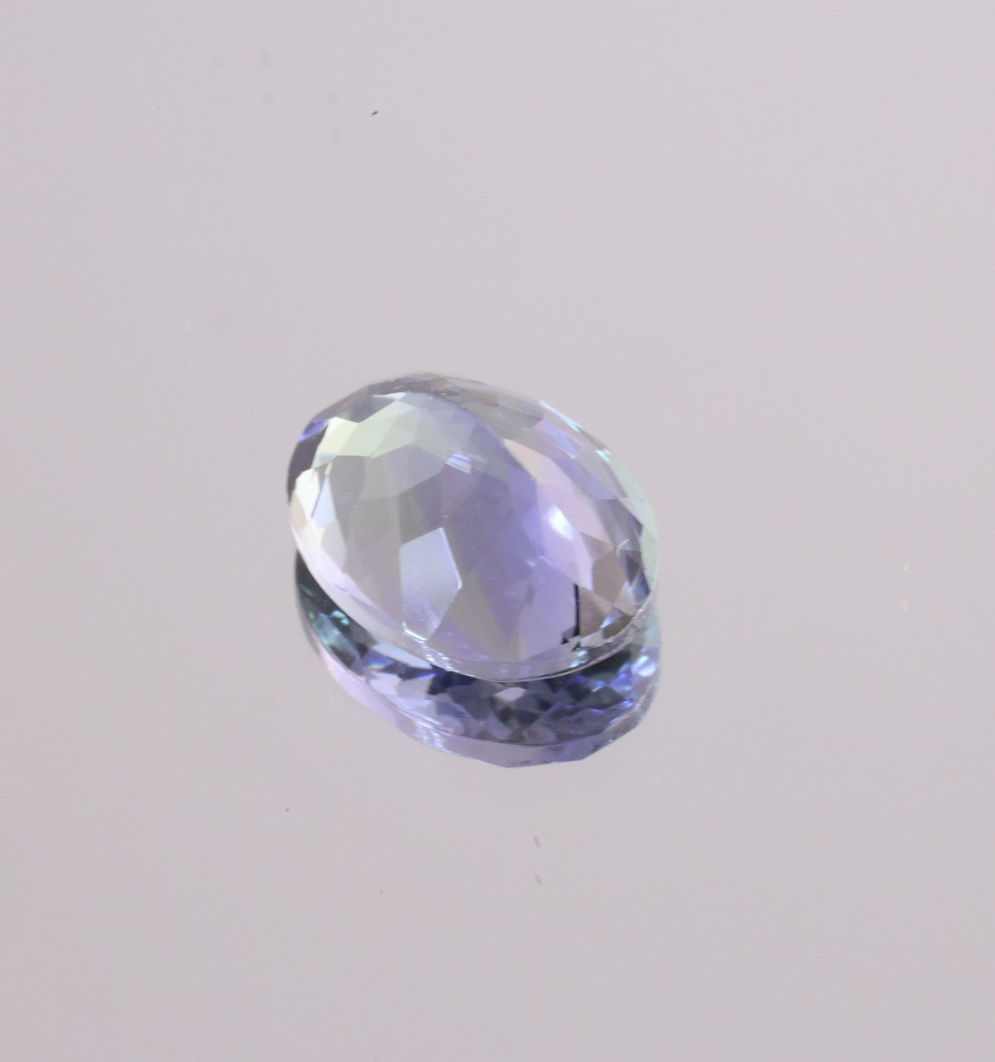 「夕霞」バイカラーゾイサイト/1.52ct/オーバル/タンザニア