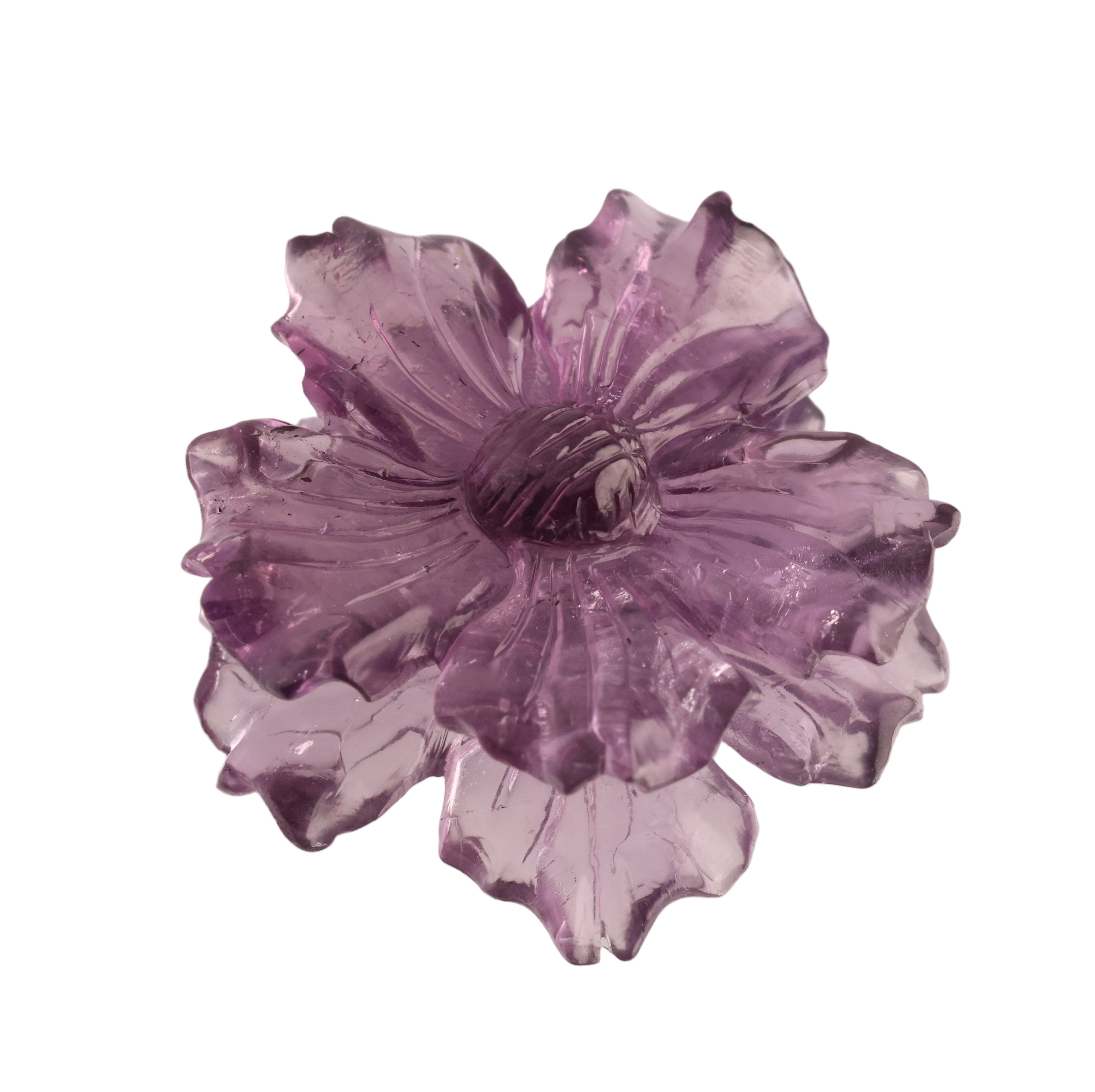 Art Nouveau purple」アメシスト/23.7ct/フワラーカービング – llct.