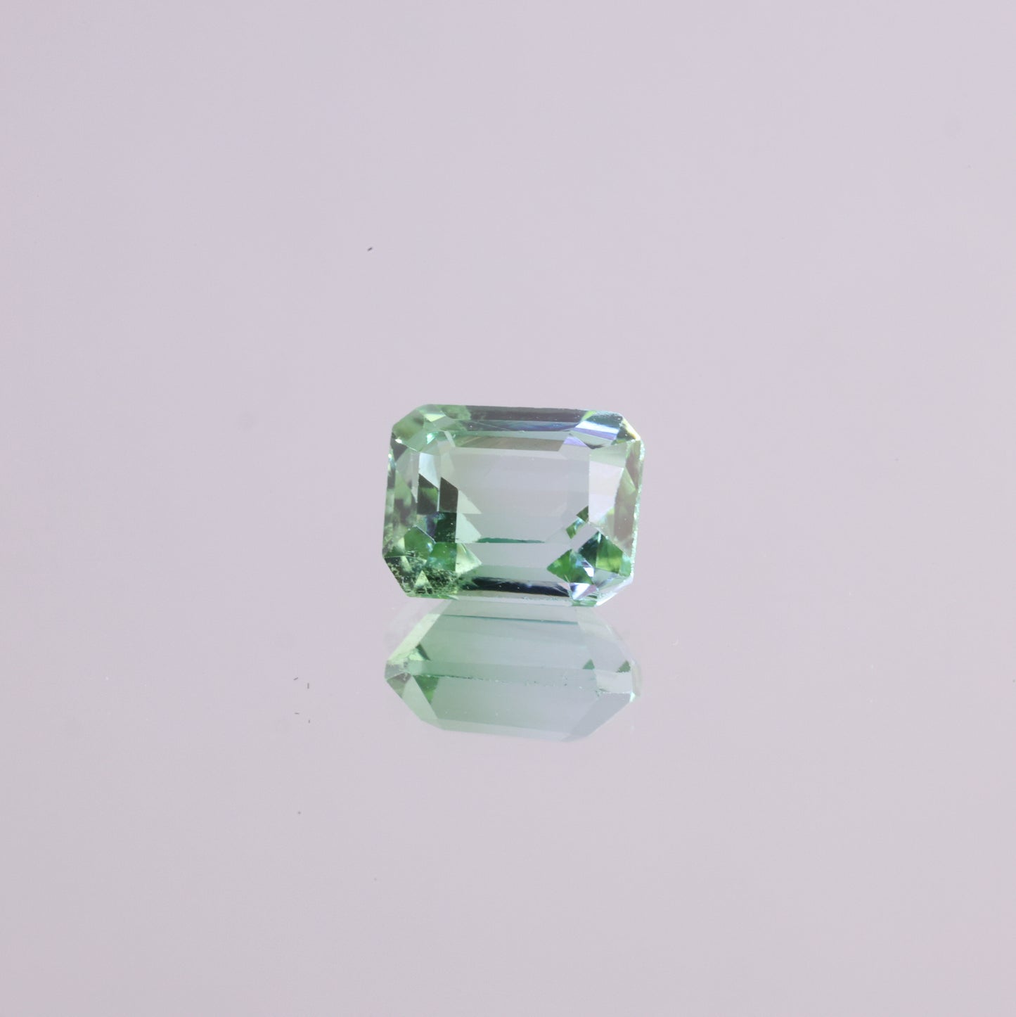 「爽風」バイカラートルマリン/0.94ct/エメラルドカット/モザンビーク
