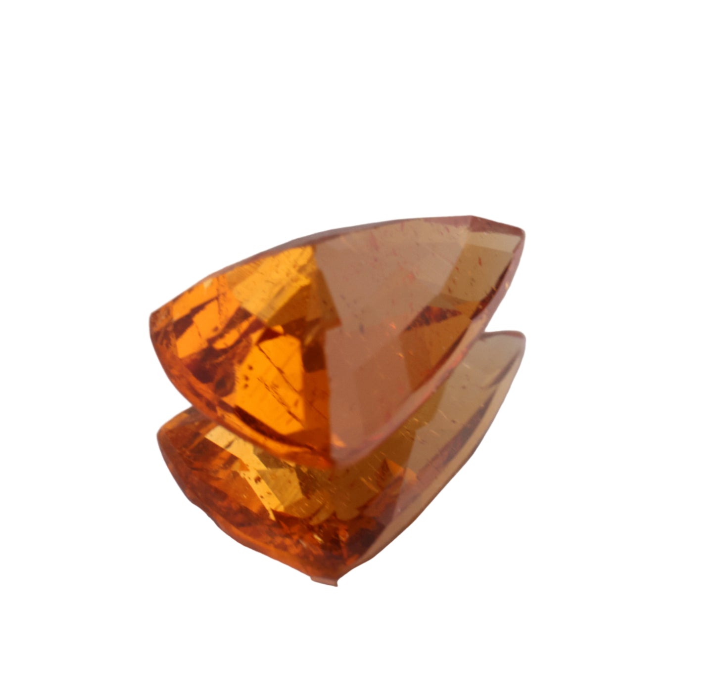 「深橙」スペサタイトガーネット/1.77ct/カスタムカット