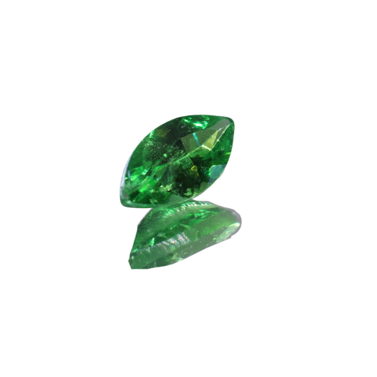 「常葉Ⅱ」グリーンガーネット（ツァボライト）/0.175ct/マーキス/アフリカ