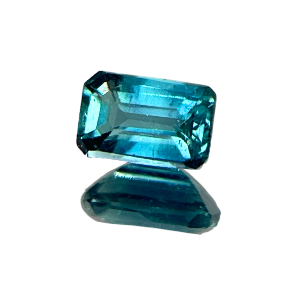 「和藍緑」トルマリン/0.15ct/オクタゴン