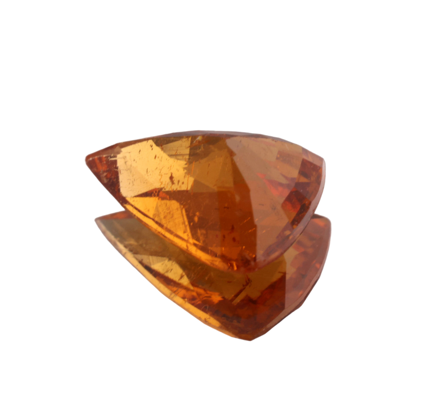 「深橙」スペサタイトガーネット/1.77ct/カスタムカット