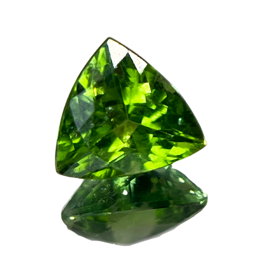 「閃光の角」含銅グリーントルマリン/1.64ct/トリリアント/モザンビーク
