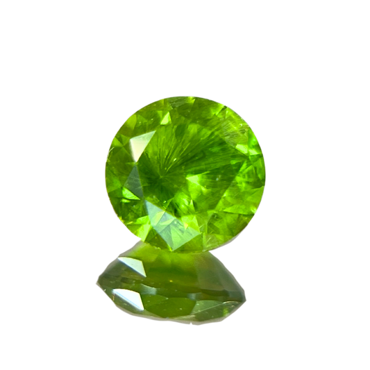 「Russian YANAGI」デマントイドガーネット/0.40ct/ラウンド/ロシア・ウラル産