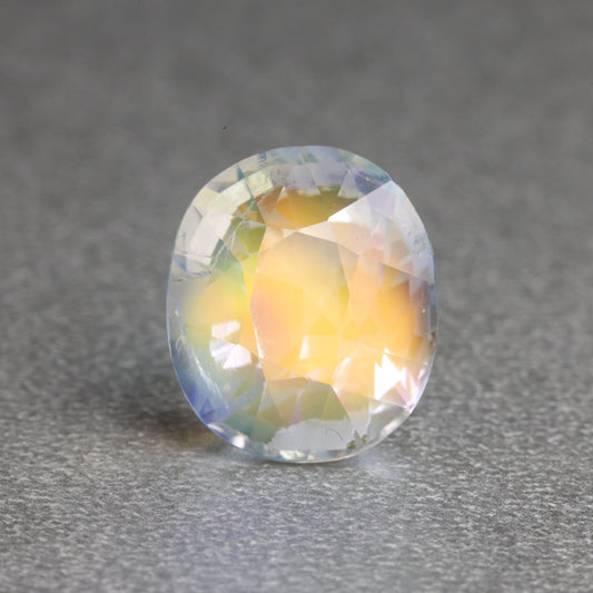 「幻虹」アンデシンラブラドライト/4.73ct/オーバル/マダガスカル産