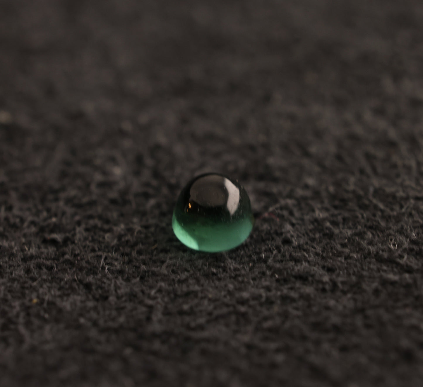 「Lagoon Drop」ラグーントルマリン/0.41ct/ラウンドカボション