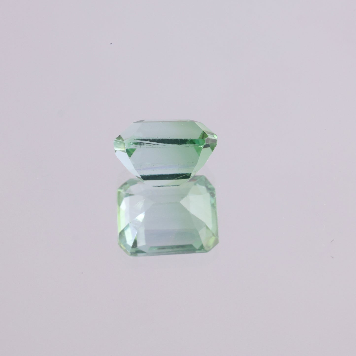 「爽風」バイカラートルマリン/0.94ct/エメラルドカット/モザンビーク
