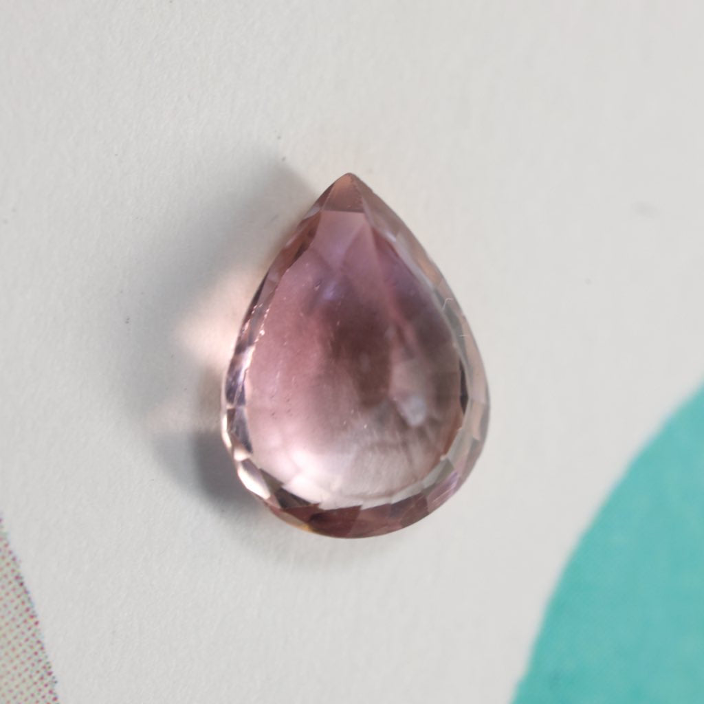 「花筏」ミックスピンクスピネル/1.11ct/ペアシェイプ/ミャンマー