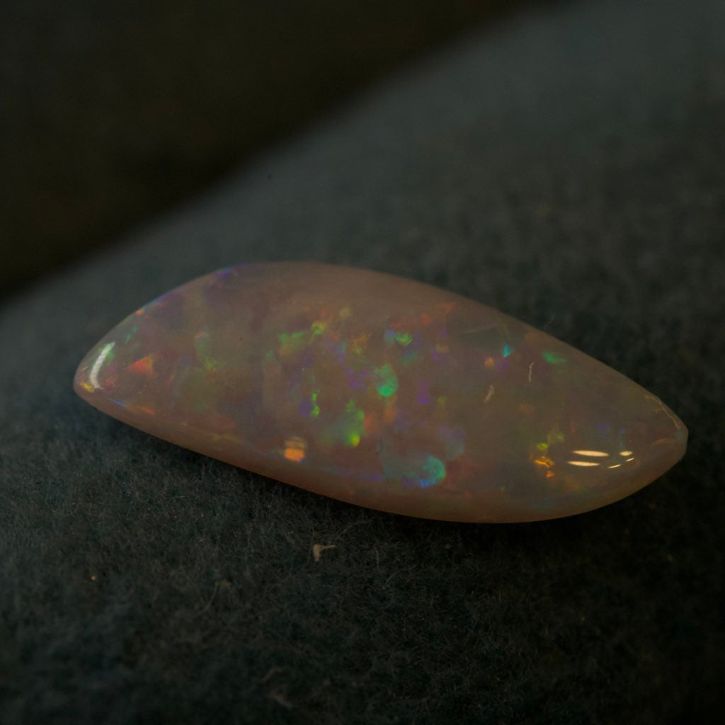 「Shell leaf」オパール化貝化石/ 1.00ct/フリーシェイプ/クーパーペディ、オーストラリア