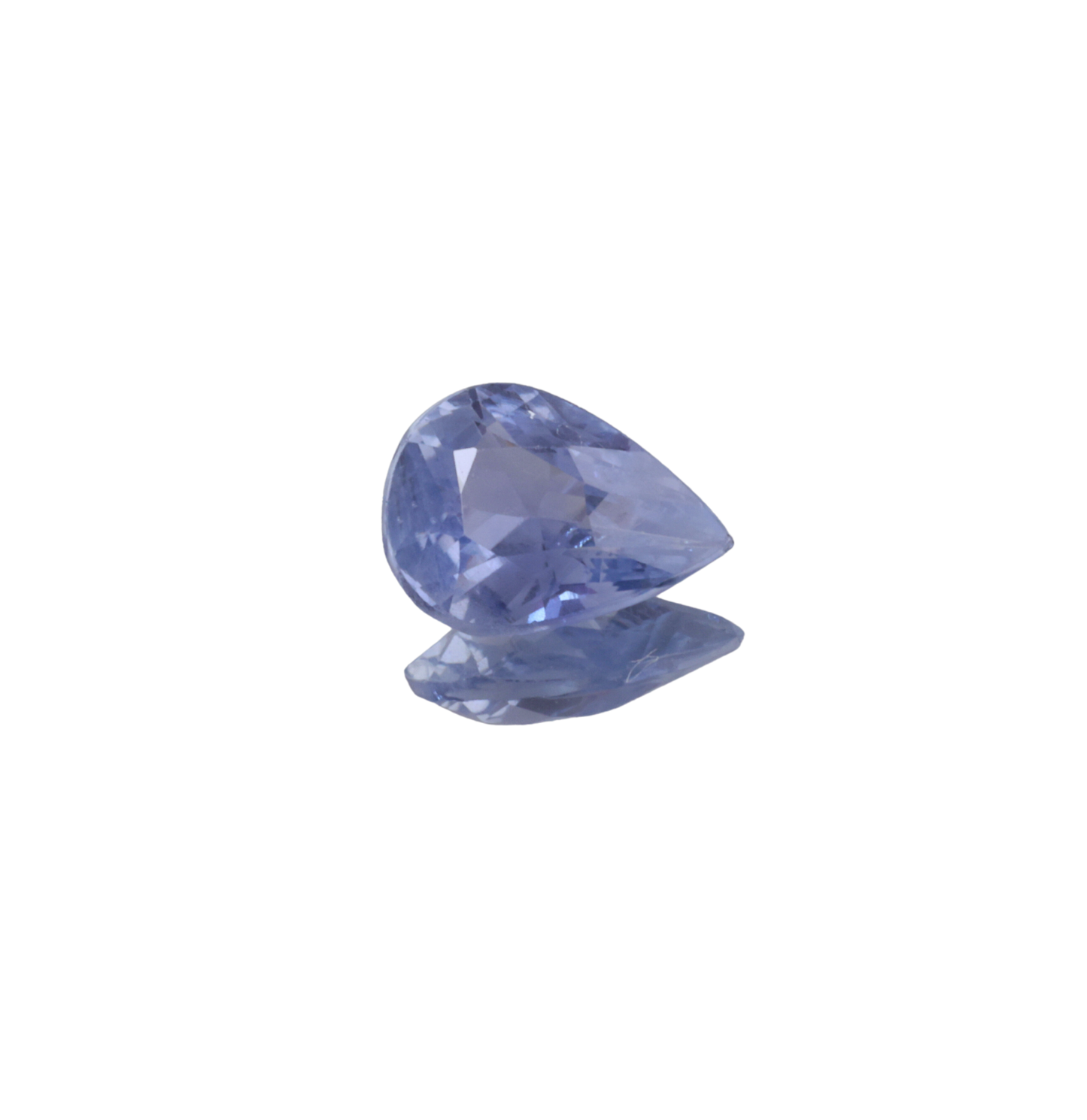 「Silky Mist Blue」シルキーペールブルーサファイア/1.09ct/ペアシェイプ/スリランカ