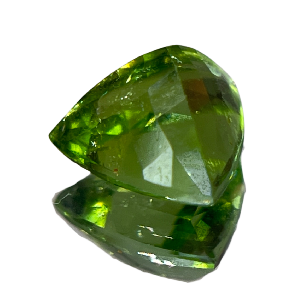 「閃光の角」含銅グリーントルマリン/1.64ct/トリリアント/モザンビーク
