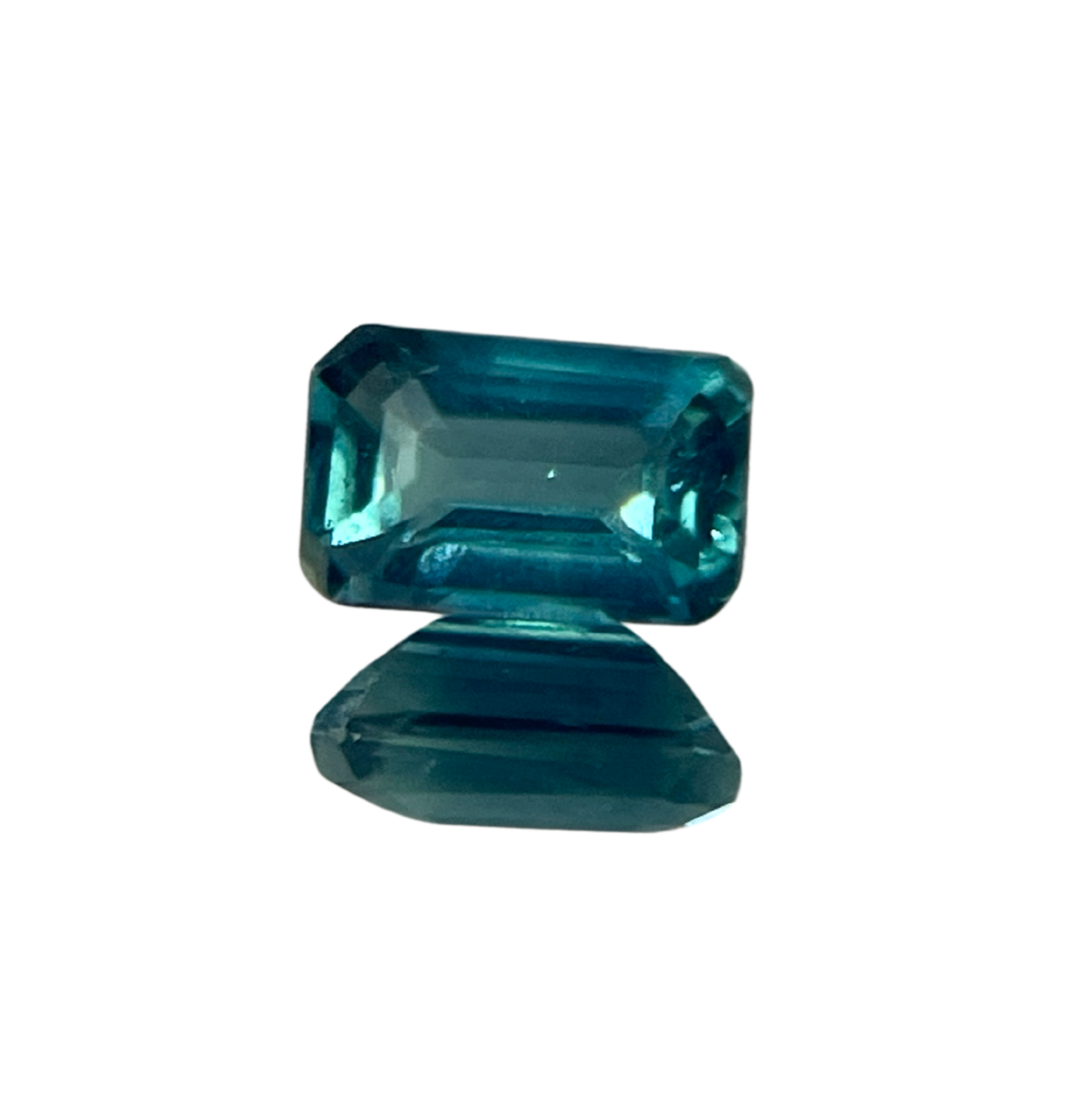「和藍緑」トルマリン/0.15ct/オクタゴン