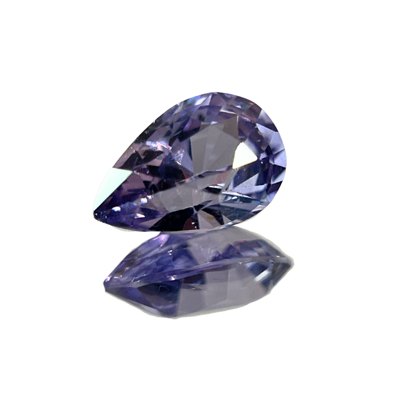 「芳紫」ラベンダースピネル/0.86ct/ペアシェイプ/スリランカ