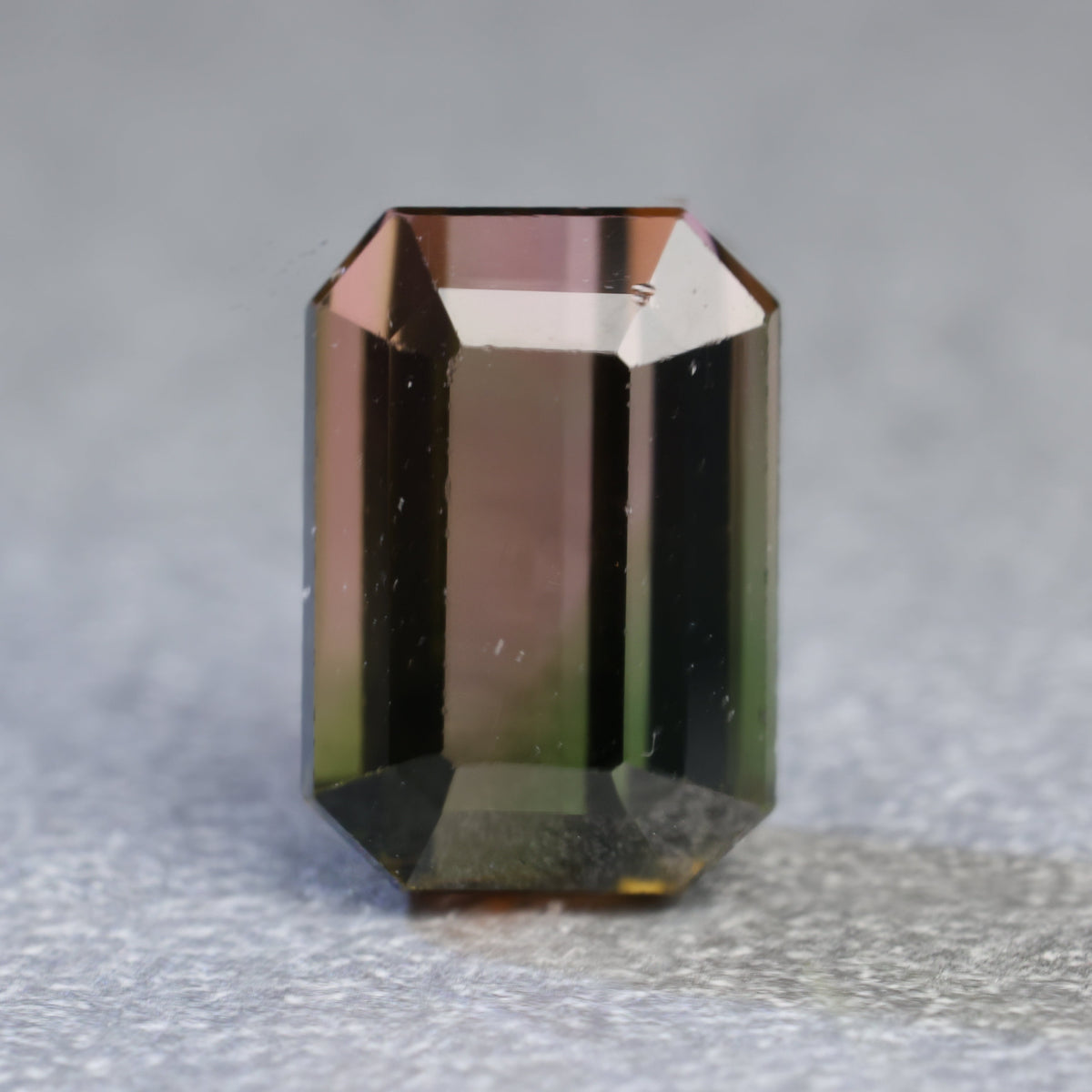 森の夕映え」非加熱バイカラートルマリン/2.19ct/オクタゴン 